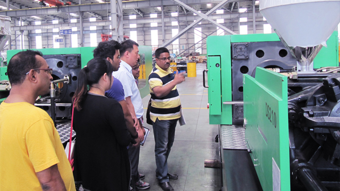 孟加拉國客戶參觀勝岳，達(dá)成合作